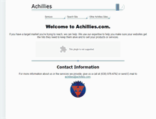 Tablet Screenshot of achillies.com